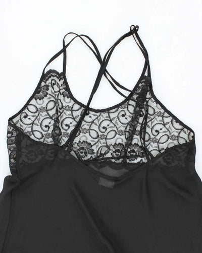Vintage 90s Delta Burke Mesh Slip Dress - L