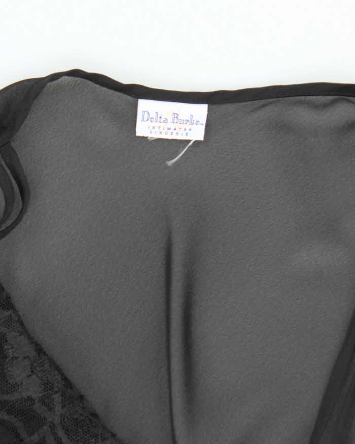 Vintage 90s Delta Burke Mesh Slip Dress - L