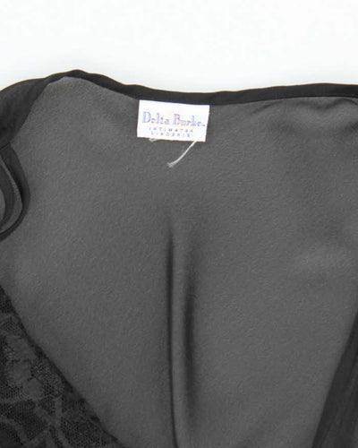 Vintage 90s Delta Burke Mesh Slip Dress - L