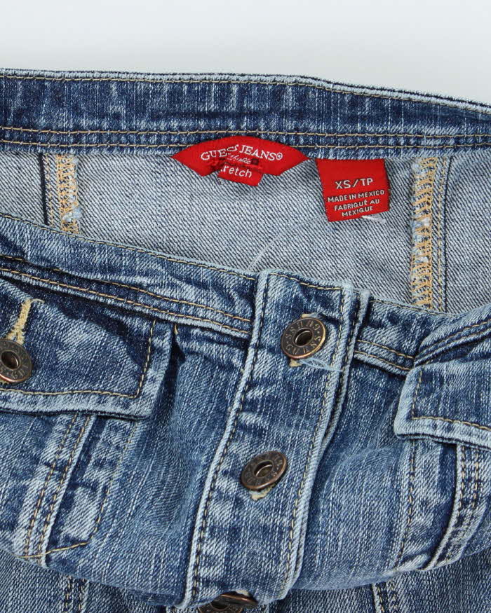 Vintage Y2k 00s Guess Denim Dress - XS
