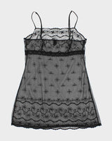 Vintage Y2k 00s Victoria's Secret Broderie Slip Dress - S