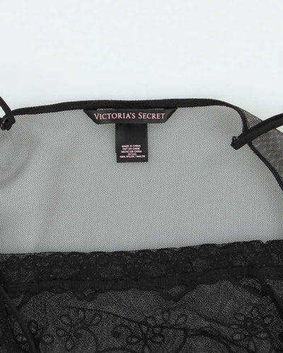 Vintage Y2k 00s Victoria's Secret Broderie Slip Dress - S