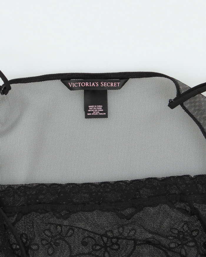 Vintage Y2k 00s Victoria's Secret Broderie Slip Dress - S