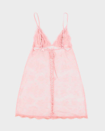 Vintage Y2k 00s Victoria's Secret Lace Slip Dress - S