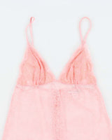 Vintage Y2k 00s Victoria's Secret Lace Slip Dress - S