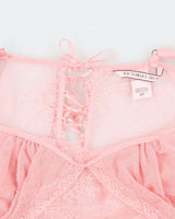 Vintage Y2k 00s Victoria's Secret Lace Slip Dress - S