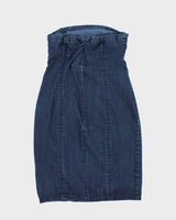 Vintage Y2k 00s Guess Sleeveless Denim Dress - S