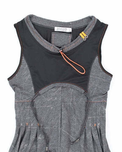Alexis Matthew Grey Sporty Dress - XL