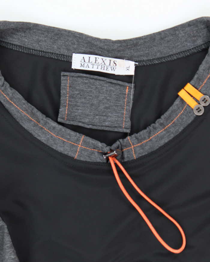 Alexis Matthew Grey Sporty Dress - XL