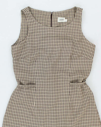 Vintage 90s Jacob Check Dress - M