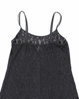 Vintage 90s 00s Gloria Vanderbilt Lace Mesh Dress - S