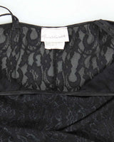 Vintage 90s 00s Gloria Vanderbilt Lace Mesh Dress - S