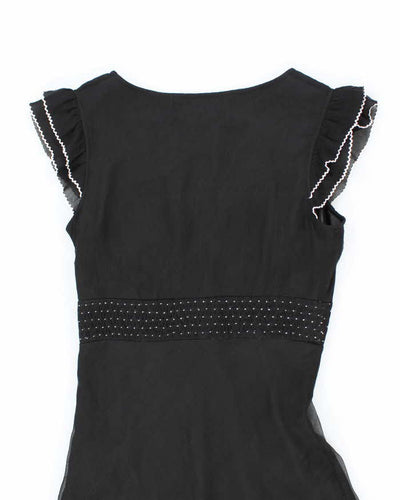 Vintage Y2k 00s BCBG Max Azria Silk Dress - M