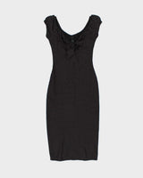 Vintage 90s 00s Stop Staring! Polka Dot Dress - S