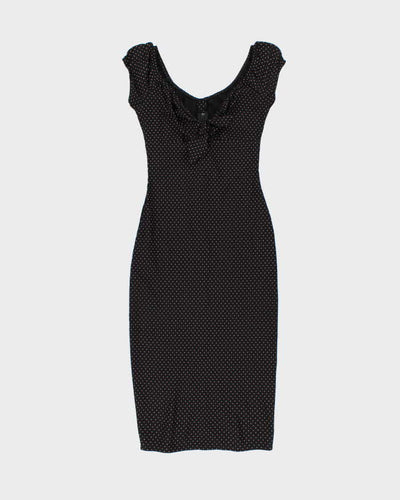 Vintage 90s 00s Stop Staring! Polka Dot Dress - S