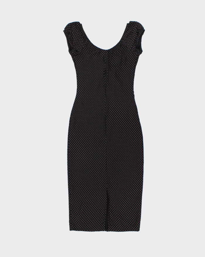 Vintage 90s 00s Stop Staring! Polka Dot Dress - S