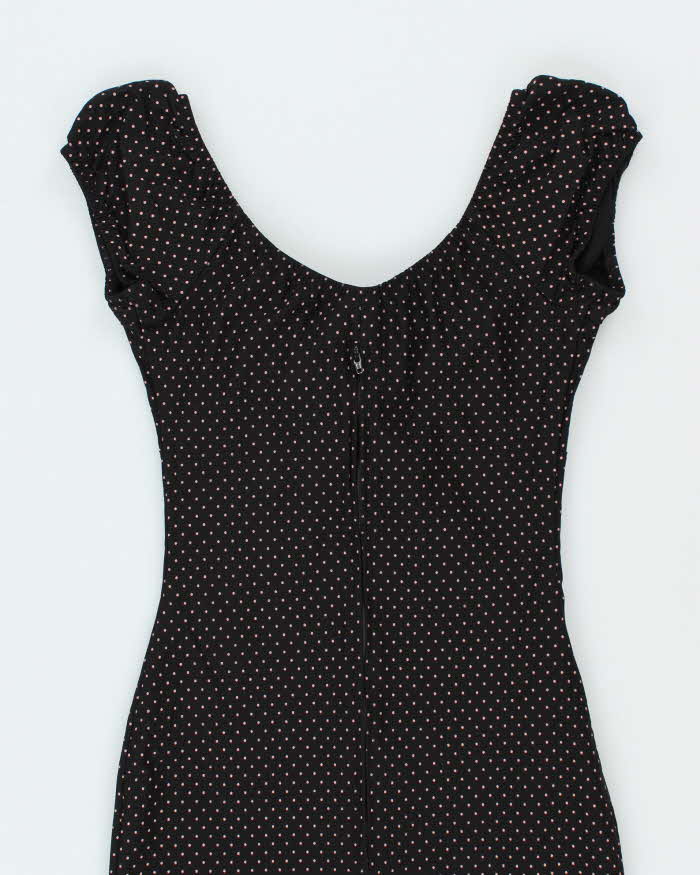 Vintage 90s 00s Stop Staring! Polka Dot Dress - S