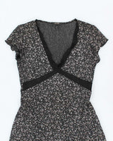 Vintage Y2k 00s Jacob Floral Dress - M