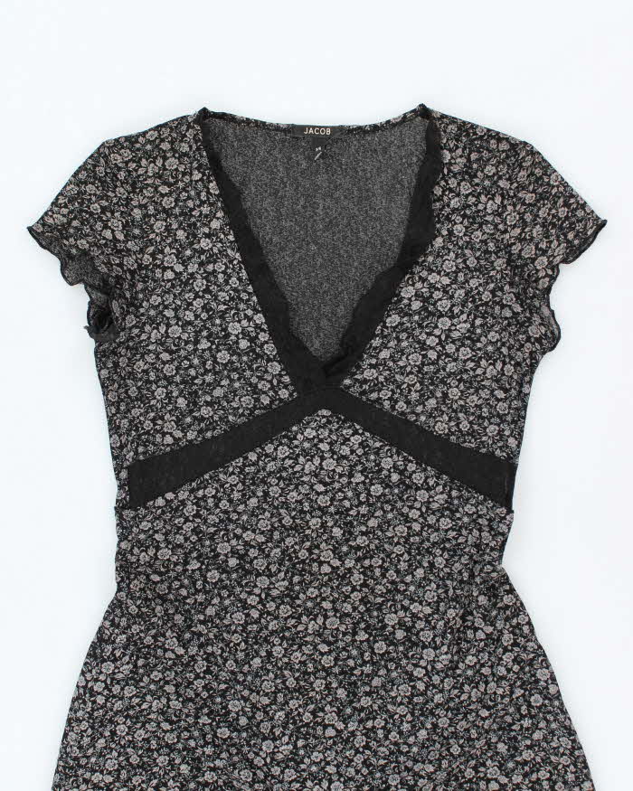 Vintage Y2k 00s Jacob Floral Dress - M