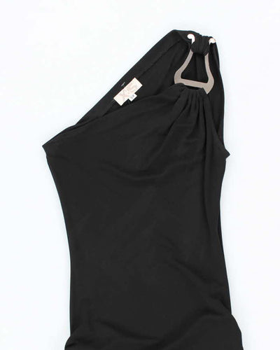 Vintage Y2k 00s X:S One Shoulder Ruched Dress - S