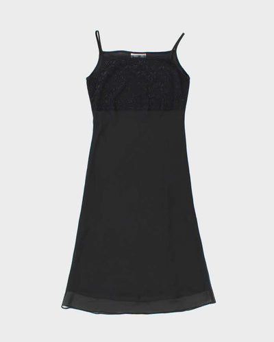 Vintage 90s V'cocca Double Mesh Dress - S