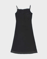 Vintage 90s V'cocca Double Mesh Dress - S