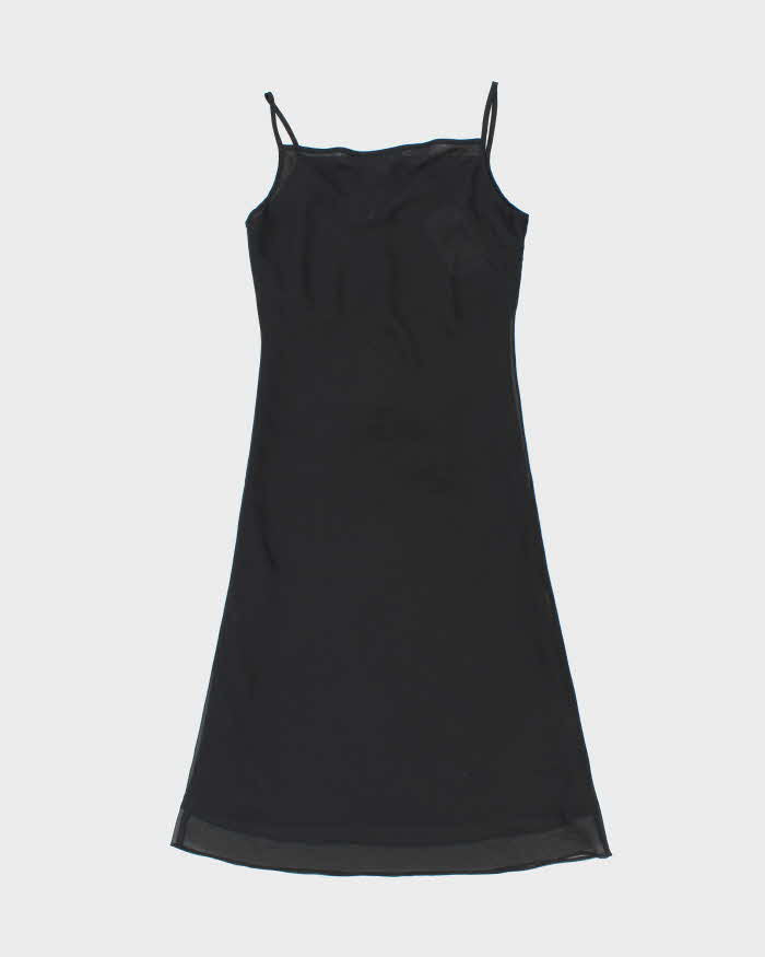 Vintage 90s V'cocca Double Mesh Dress - S