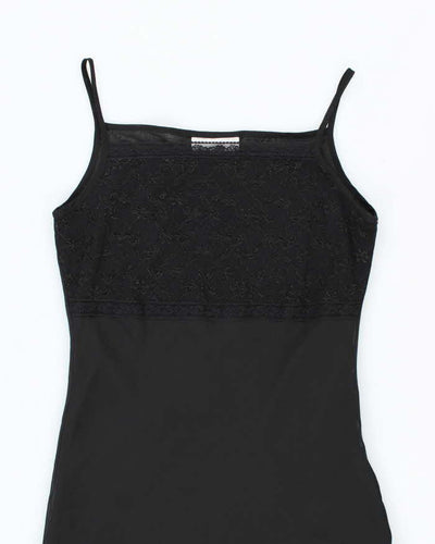 Vintage 90s V'cocca Double Mesh Dress - S