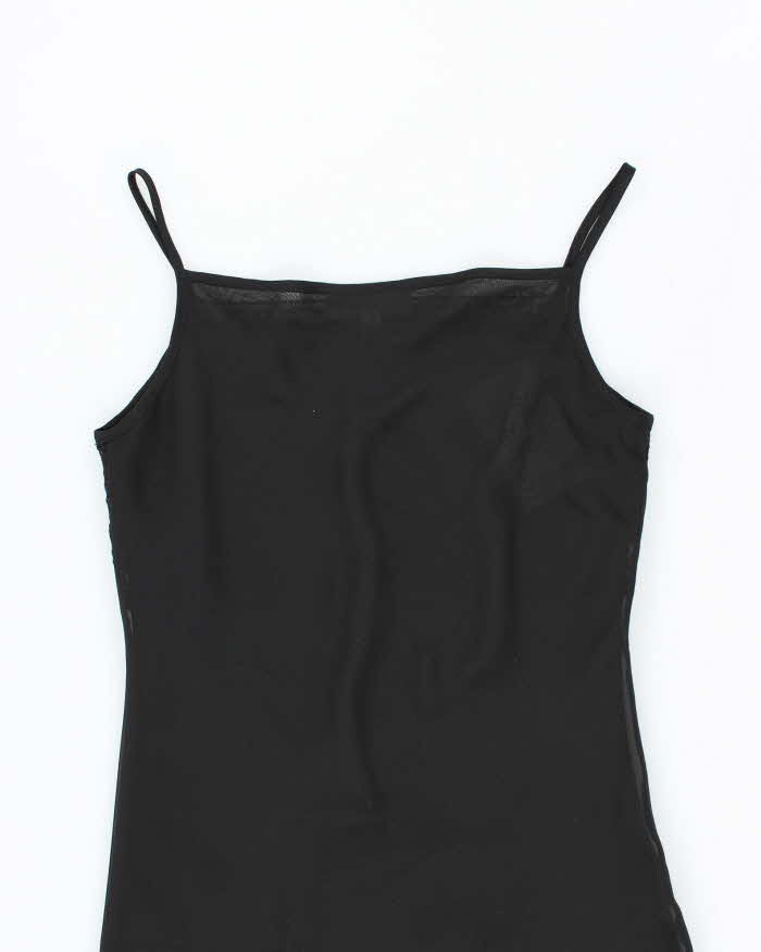 Vintage 90s V'cocca Double Mesh Dress - S