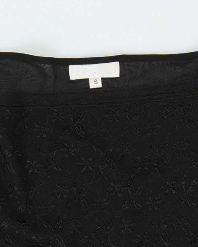 Vintage 90s V'cocca Double Mesh Dress - S