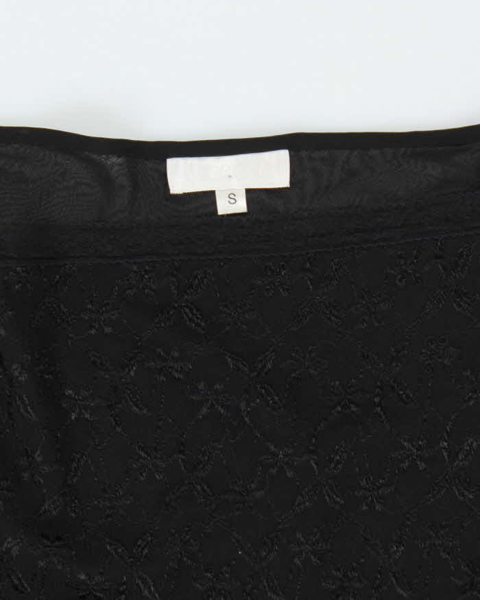 Vintage 90s V'cocca Double Mesh Dress - S