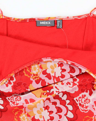 Vintage Y2k 00s Mexx Floral Dress - S