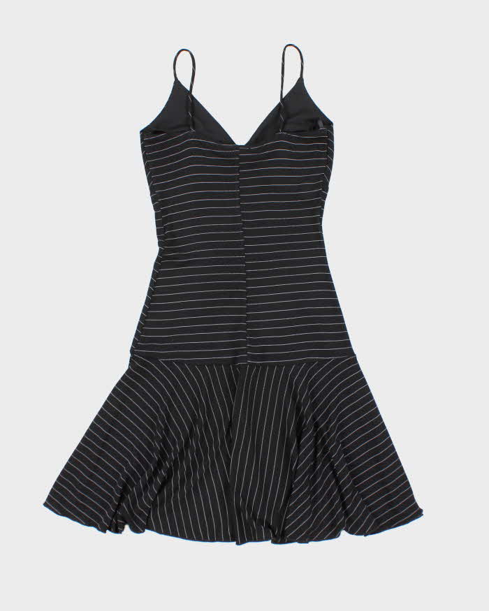 Vintage Y2k 00s Le Chateau Stripe Dress - XS