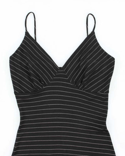 Vintage Y2k 00s Le Chateau Stripe Dress - XS