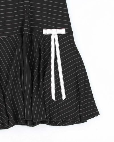 Vintage Y2k 00s Le Chateau Stripe Dress - XS