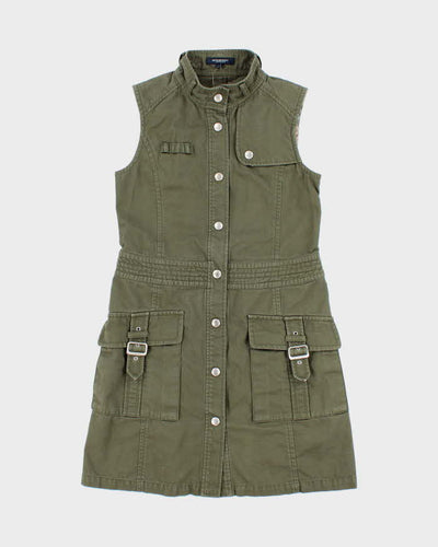 Vintage Burberry Cargo Mini Dress - XS