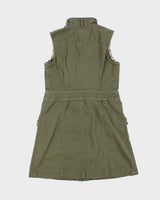 Vintage Burberry Cargo Mini Dress - XS
