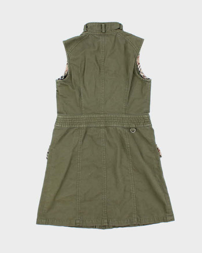 Vintage Burberry Cargo Mini Dress - XS