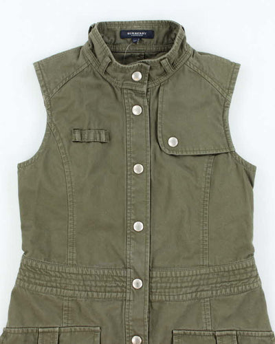 Vintage Burberry Cargo Mini Dress - XS