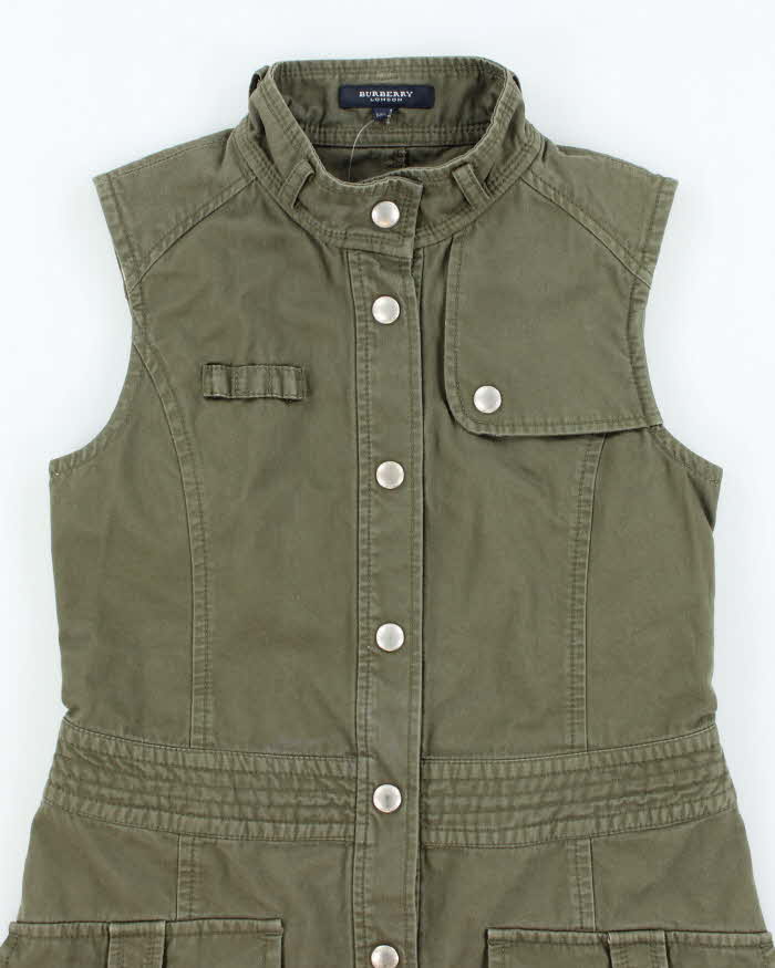 Vintage Burberry Cargo Mini Dress - XS
