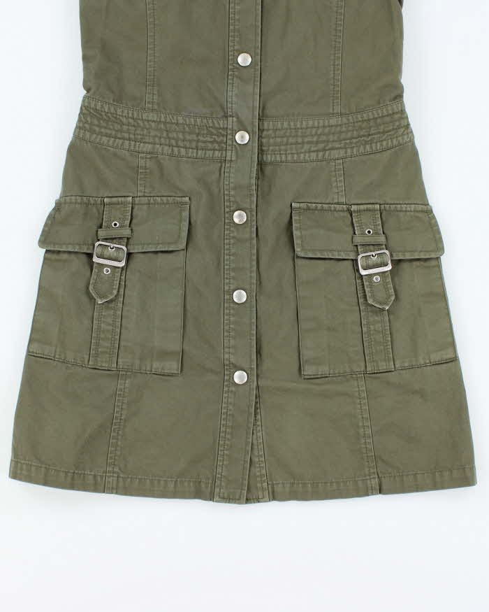 Vintage Burberry Cargo Mini Dress - XS