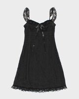 Vintage Y2k 00s Pazars Lace Dress - S