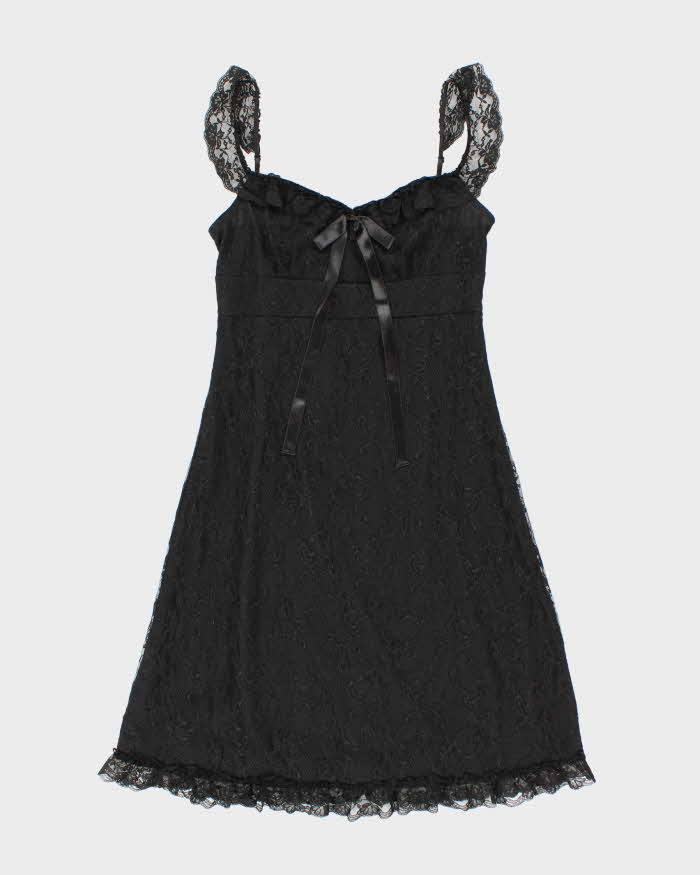 Vintage Y2k 00s Pazars Lace Dress - S