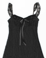 Vintage Y2k 00s Pazars Lace Dress - S