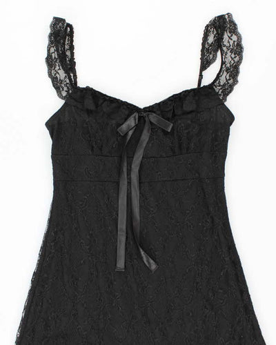Vintage Y2k 00s Pazars Lace Dress - S