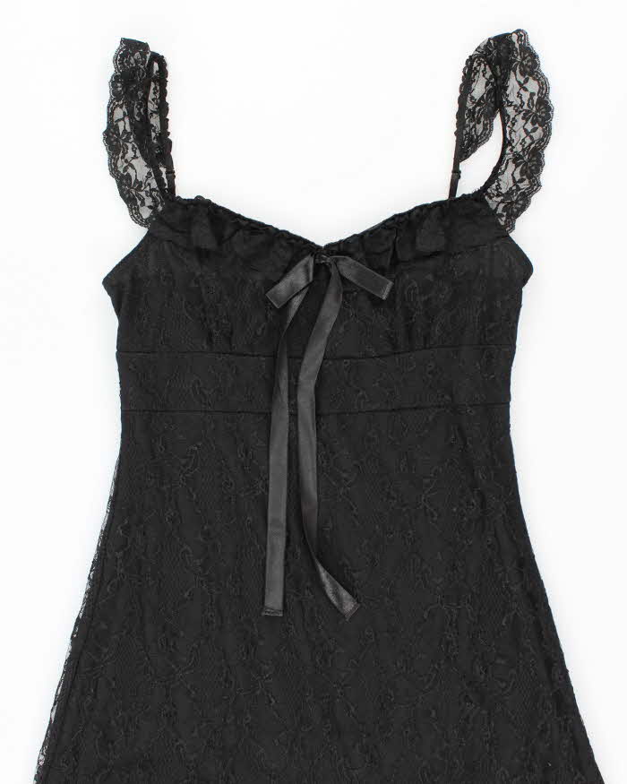 Vintage Y2k 00s Pazars Lace Dress - S