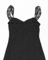 Vintage Y2k 00s Pazars Lace Dress - S