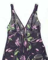 Vintage Y2k 00s La Senza Mesh Maxi Dress - S