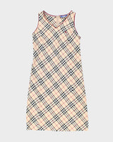 Vintage Burberry Blue Label Nova Check Dress - S