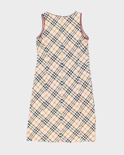 Vintage Burberry Blue Label Nova Check Dress - S